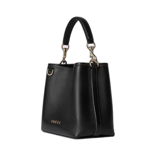 Gg Emblem Small Bucket Bag