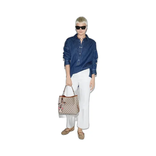 Gg Emblem Medium Bucket Bag