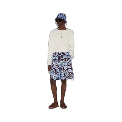 Silk Cotton Jumper With Intarsia