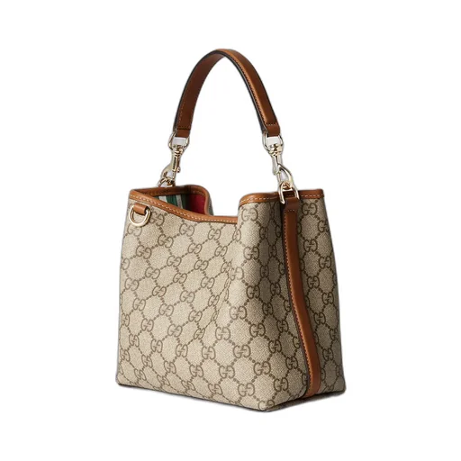 Gg Emblem Small Bucket Bag