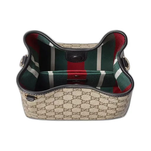 Gg Emblem Small Bucket Bag