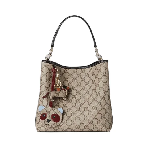 Gg Emblem Medium Bucket Bag