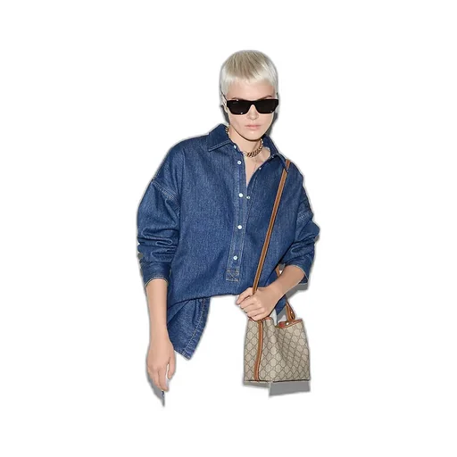 Gg Emblem Small Bucket Bag