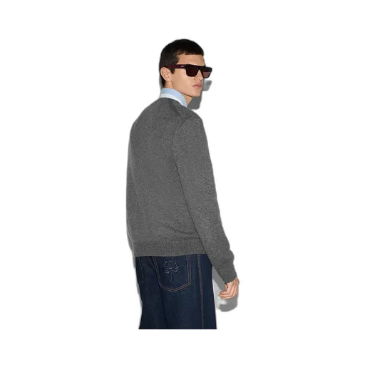 Embroidered Wool Cashmere Jumper