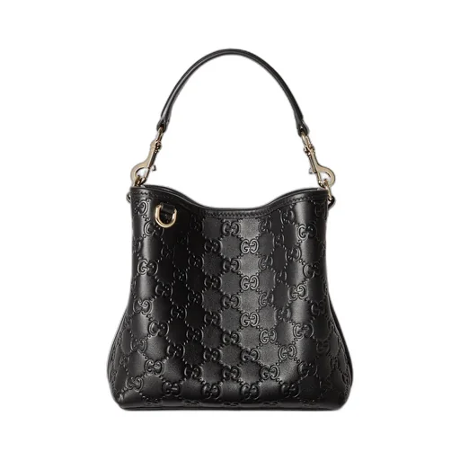 Gg Emblem Small Bucket Bag