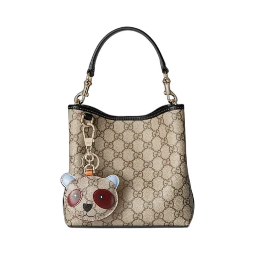 Gg Emblem Small Bucket Bag