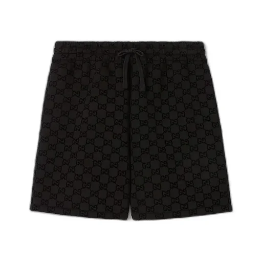 Printed Jersey Basketball Shorts