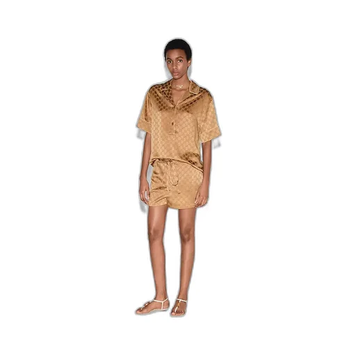 Gg Satin Shorts