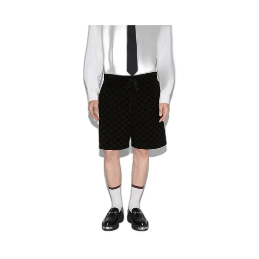 Printed Jersey Basketball Shorts
