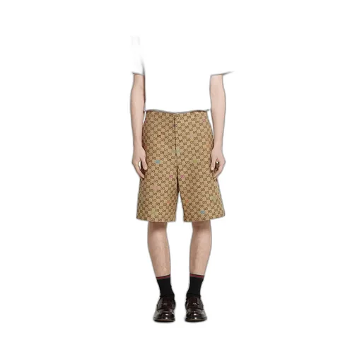 Gg Canvas Shorts