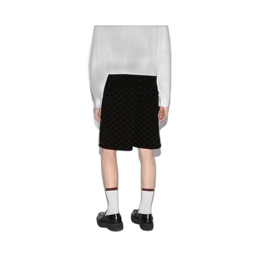 Printed Jersey Basketball Shorts