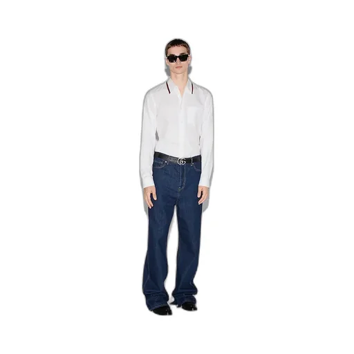 Oxford Cotton Shirt With Web