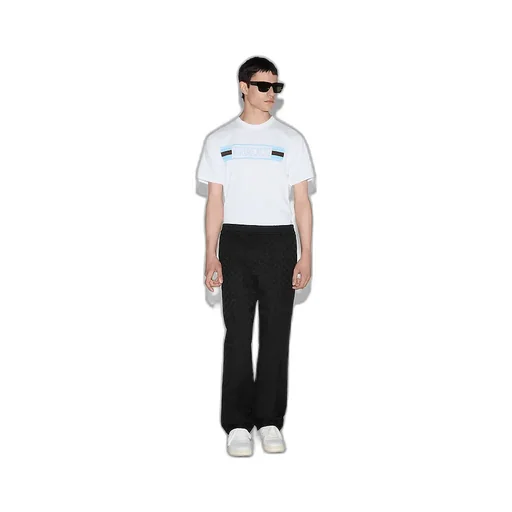 Gg Cotton Blend Canvas Trouser