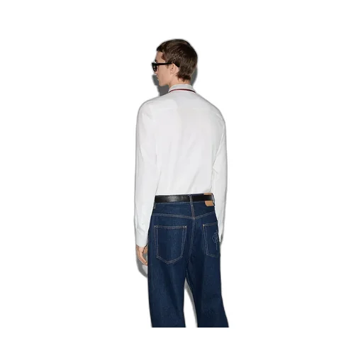 Oxford Cotton Shirt With Web