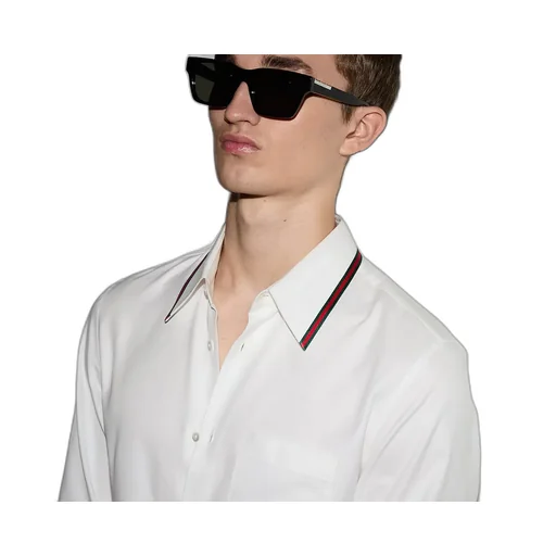 Oxford Cotton Shirt With Web