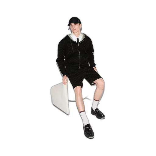 Printed Jersey Basketball Shorts