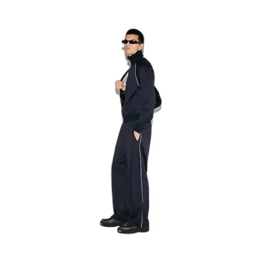 Gg Nylon And Jersey Pant