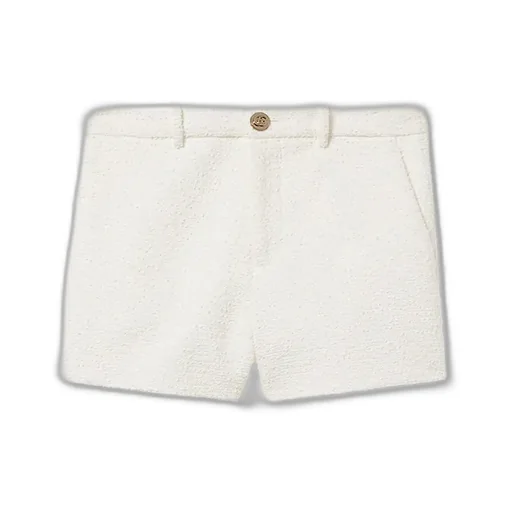 Cotton Bouclé Shorts