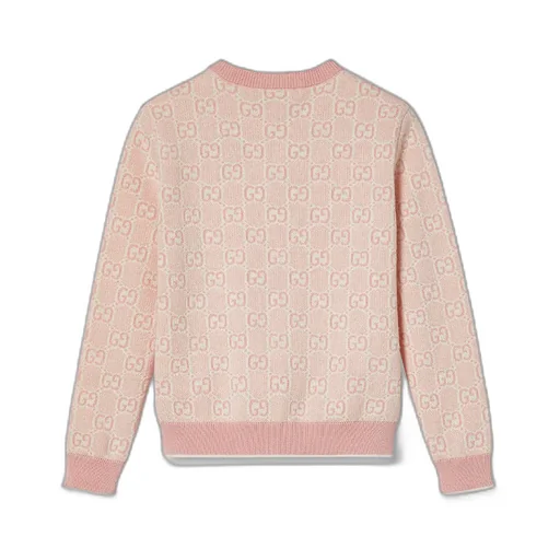 Children's Gg Cotton Cardigan