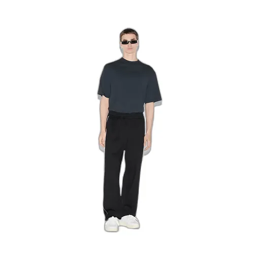 Embroidered Jersey Trouser