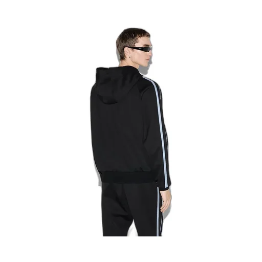 Embroidered Jersey Zip Jacket