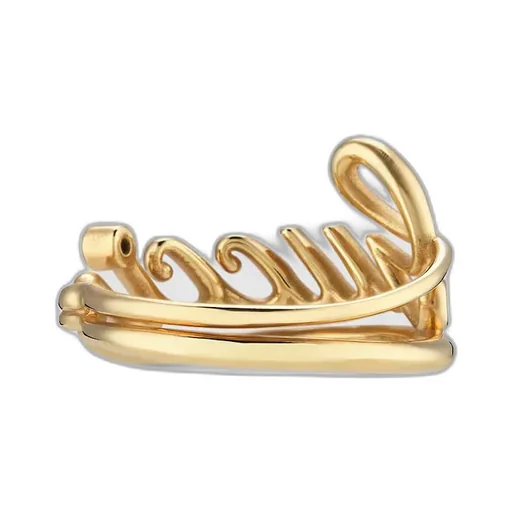 Wide Ring With Gucci Script