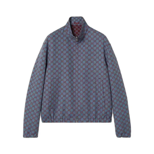 Gg Pied-De-Poule Wool Jacket
