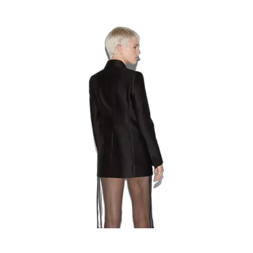 Wool Silk Gabardine Jacket