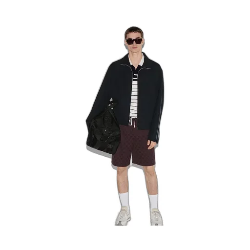 Gg Nylon And Cotton Shorts