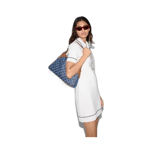 Fine Wool Polo Dress