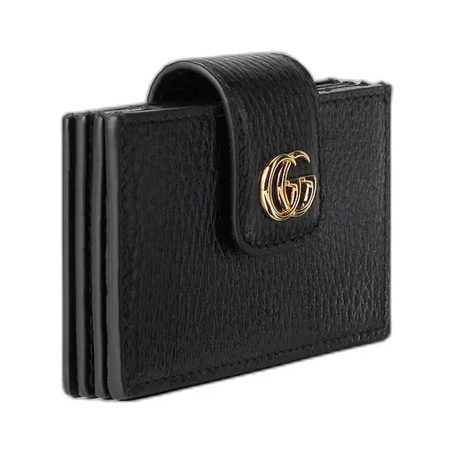 Gg Marmont Snap Button Card Case