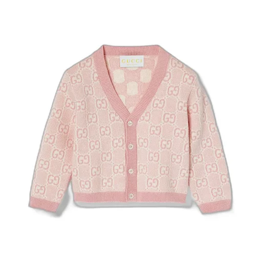 Baby Gg Cotton Cardigan