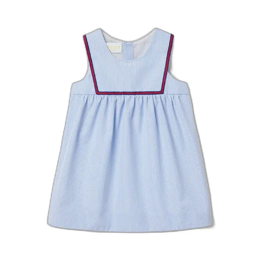 Baby Embroidered Cotton Poplin Dress