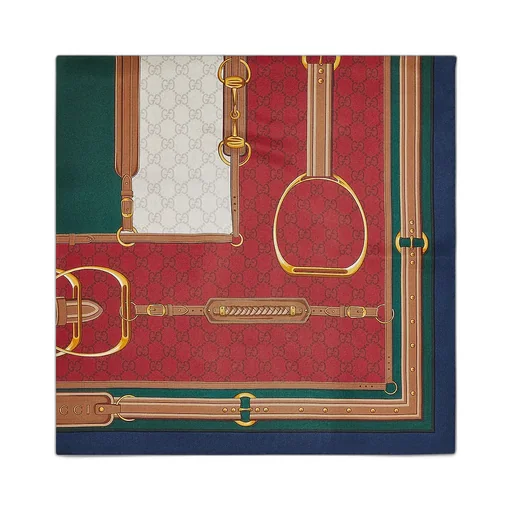 Printed Silk Carré