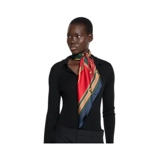 Printed Silk Carré