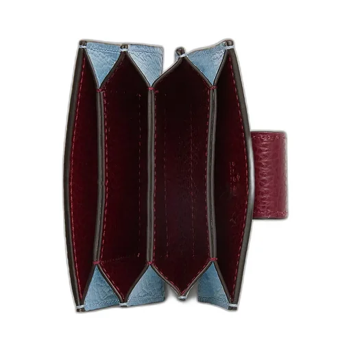 Bi-Color Gg Marmont Card Case