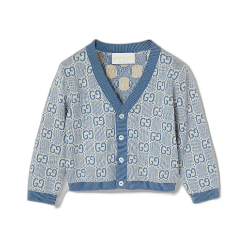Baby Gg Cotton Cardigan