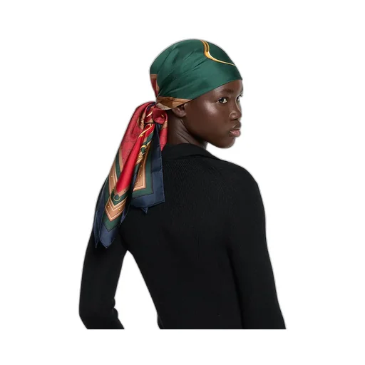 Printed Silk Carré