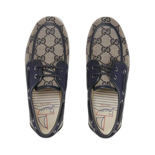 Children's Gg Lace-Up Shoe