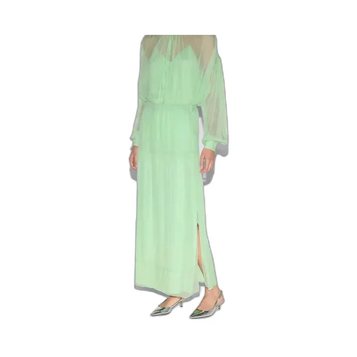 Silk Chiffon Creponne Skirt