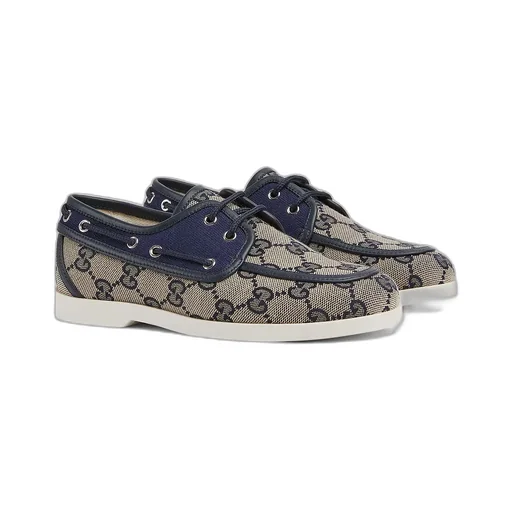 Children's Gg Lace-Up Shoe