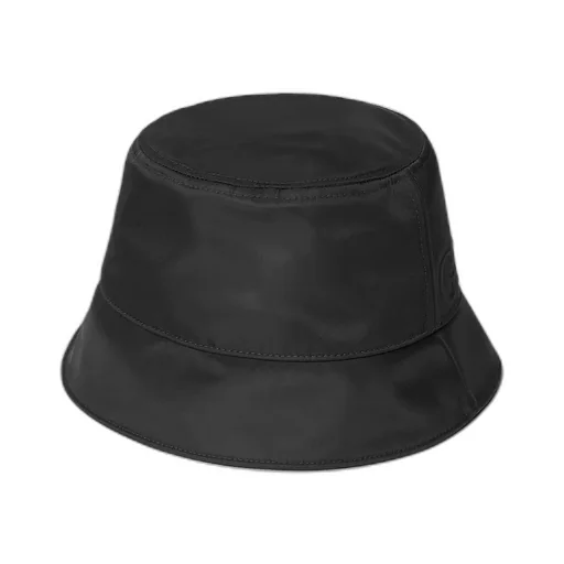 Nylon Bucket Hat With Gucci Logo