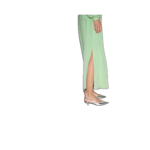 Silk Chiffon Creponne Skirt