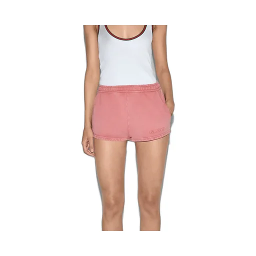 Embroidered Cotton Jersey Shorts