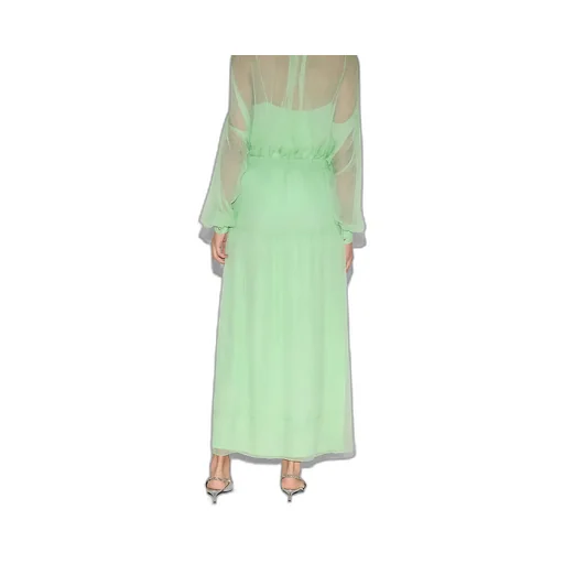 Silk Chiffon Creponne Skirt