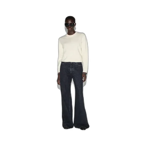 Wool And Cashmere Jumper With Web