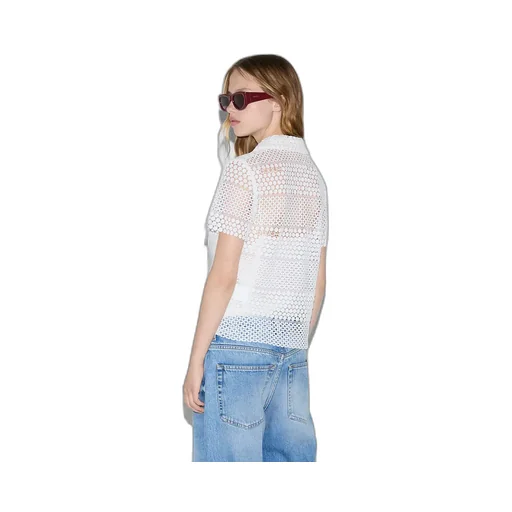 Cotton Macramé Shirt