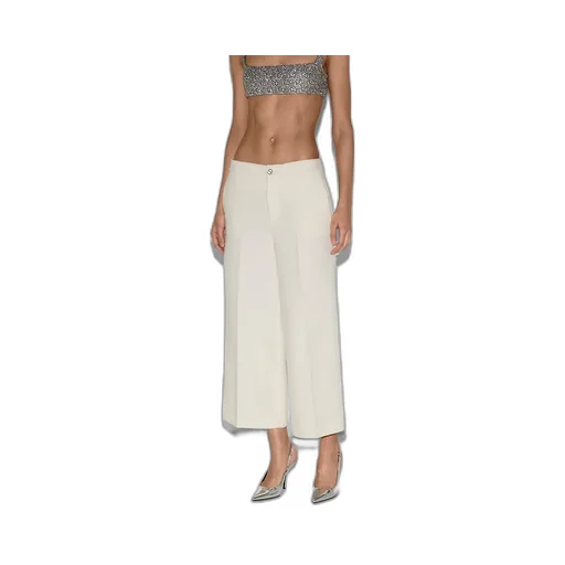 Embroidered Wool Bouclé Trouser