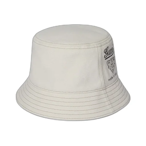 Printed Cotton Canvas Bucket Hat