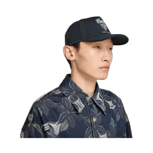 Printed Cotton Canvas Baseball Hat